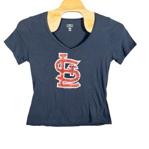 MLB St Louis‎ Cardinals Tee Shirt Womes XXL Baseball